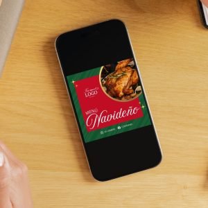 Alternative view of Plantilla Clásica Venta de Cenas Navideñas | Posts para Redes