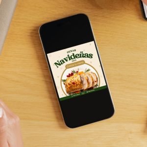 Alternative view of Plantilla Venta de Cena Navideña Gourmet | Posts para Redes