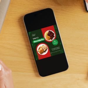 Alternative view of Plantilla Venta de Cena Navideña Moderna | Posts para Redes