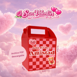 caja escolar san valentín