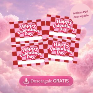 Stickers Escolares de San Valentín Gratis | PDF para Imprimir