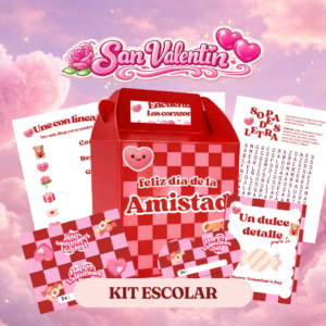 Kit escolar San Valentín