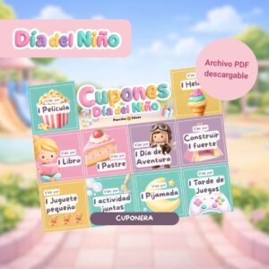 Cuponera día del niño