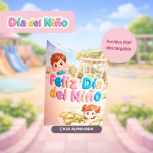 Caja tipo almohada Día del Niño para Dulces | PDF para Imprimir