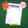 Carta libre día del maestro